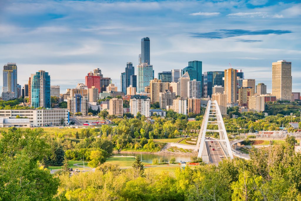 edmonton AB skyline