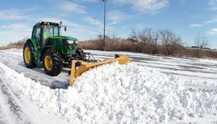 Clintar Snow Plow Cleanup