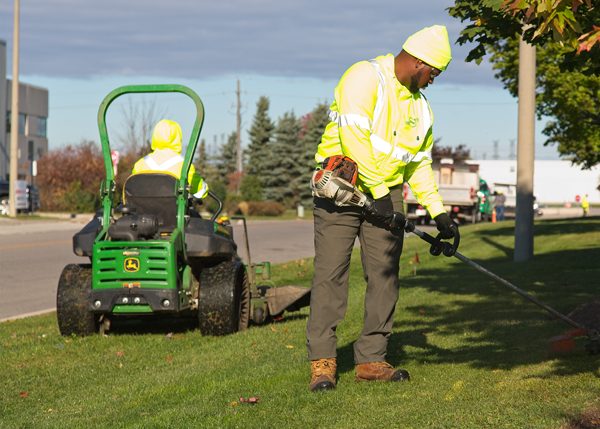 clintar commercial landscaping services grass trimming