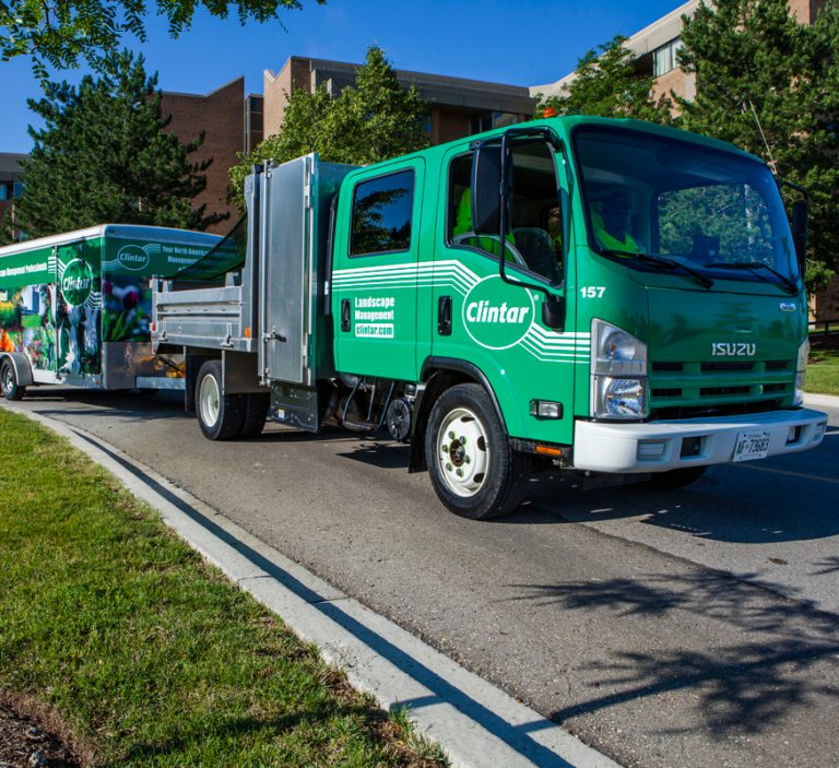 clintar truck with trailer