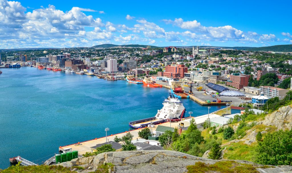newfoundland labrador waterfront st. johns