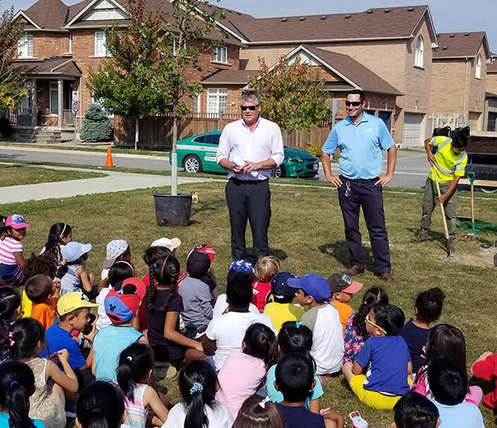 Clintar Takes Part in National Tree Day at Black Walnut Public School