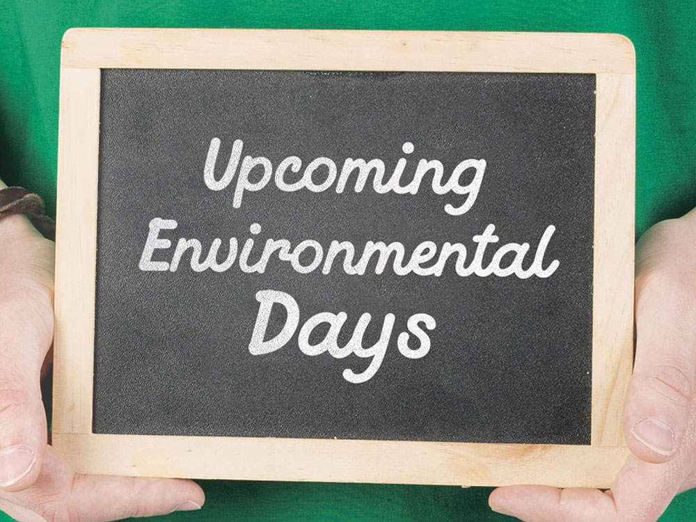 Upcoming Environmental Days